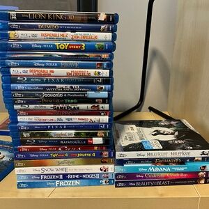 Disney Blu-Ray Lot 28 with  several new & sealed